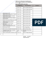 Jadwal Rencana Pelaksanaan Kumer 2023