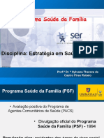 Aula Estratégia Spi Programa 2 Saúde Da Familia A Estrategia Saude Da Familia Aula Uninassau 2020.1