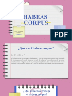 Expo Habeas Corpus