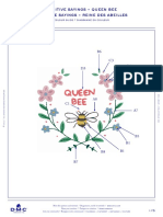 Https WWW - Dmc.com Media DMC Com Patterns PDF PAT0447 Positive Sayings - Queen Bee