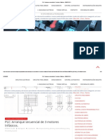 PLC - Arranque Secuencial de 3 Motores Trifásicos. - SENSORICX