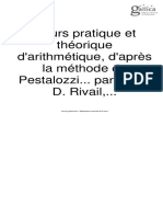 H. L. D. Rivail - Cours Pratique Et Théorique D'arithmétique - Tome Second