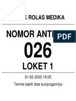 Nomor Antrian: Klinik Rolas Medika