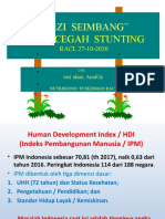 GIZI SEIMBANG SOLUSI CEGAH STUNTING by ULAMRACI