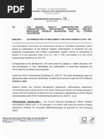 CPCS Circular 2025-01 | PDF
