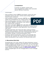 Deskripsi Nilai Rapor Kegiatan Ekstrakurikuler Pramuka