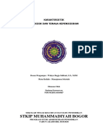 Karakteristik Pendidik Dan Tenaga Kependidikan