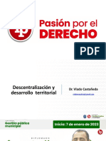 Descentralización y Desarrollo Territorial PDF Gratis