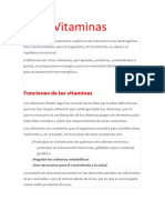 Las Vitaminas