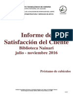 Informe de ISC-Biblioteca Nainari-Préstamo de Cubículos-Ad16