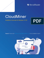 RiteSoft CloudMiner Installation V1
