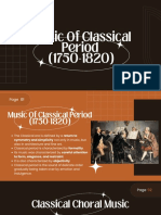 Music of the Classical Period (1750-1820