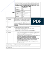 SPO 147 TTG Penyusunan Jadwal Dan Tempat Pelaksanaan Kegiatan Yang Mencerminkan Kesepakatan Bersama