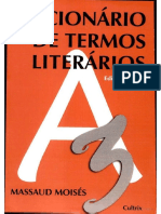 Dicionário de Termos Literários PARTE I