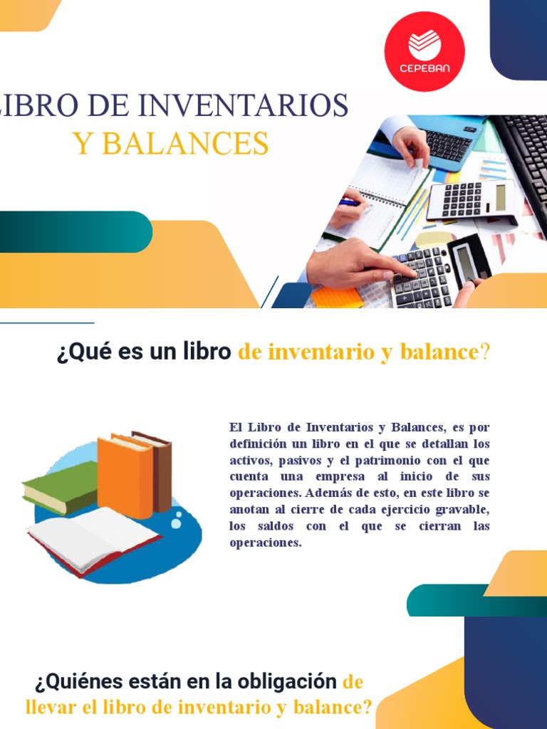 Libro De Inventarios Y Balances Ejemplos En Excel Compartir ...