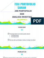 Kelompok 3 - TPAI - Stategi Portofolio Saham - BMB 3B