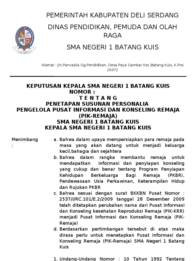 Contoh Soal Pik Remaja Cara Golden