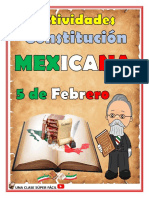 Actividades Constitución Mexicana