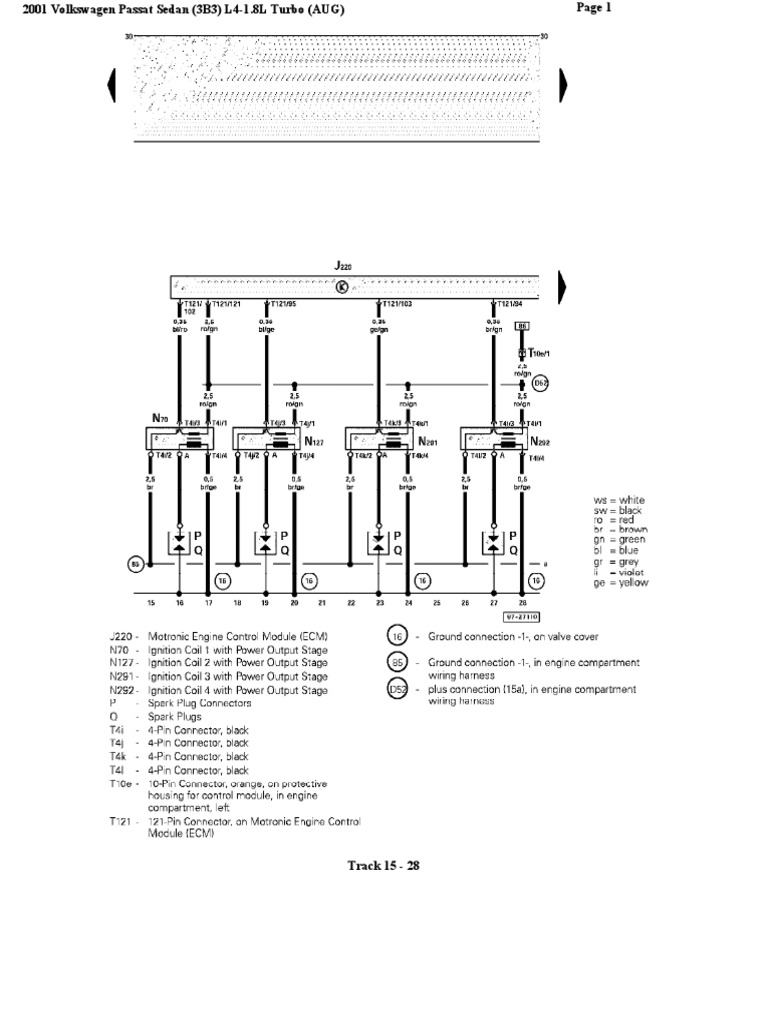 Coil Packs VW Passat PDF
