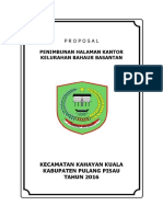 Proposal Gerbang Dan Tugu Batas