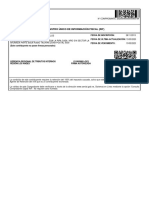Registro Único de Información Fiscal (RIF) de Wilfredo Buitrago Ceballos