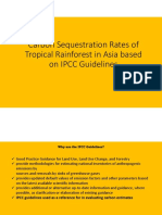 Carbon Sequestration Rates - IPCC