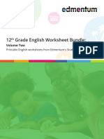 12thgrade English V2 Workbook