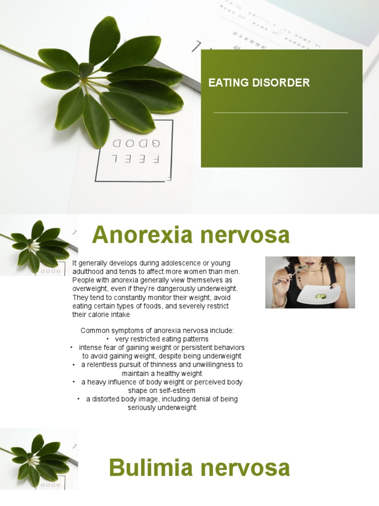 Eating Disorder | PDF | Eating Disorder | Anorexia Nervosa