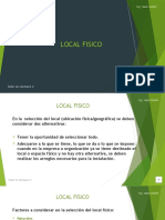 Tema 3 Local Físico