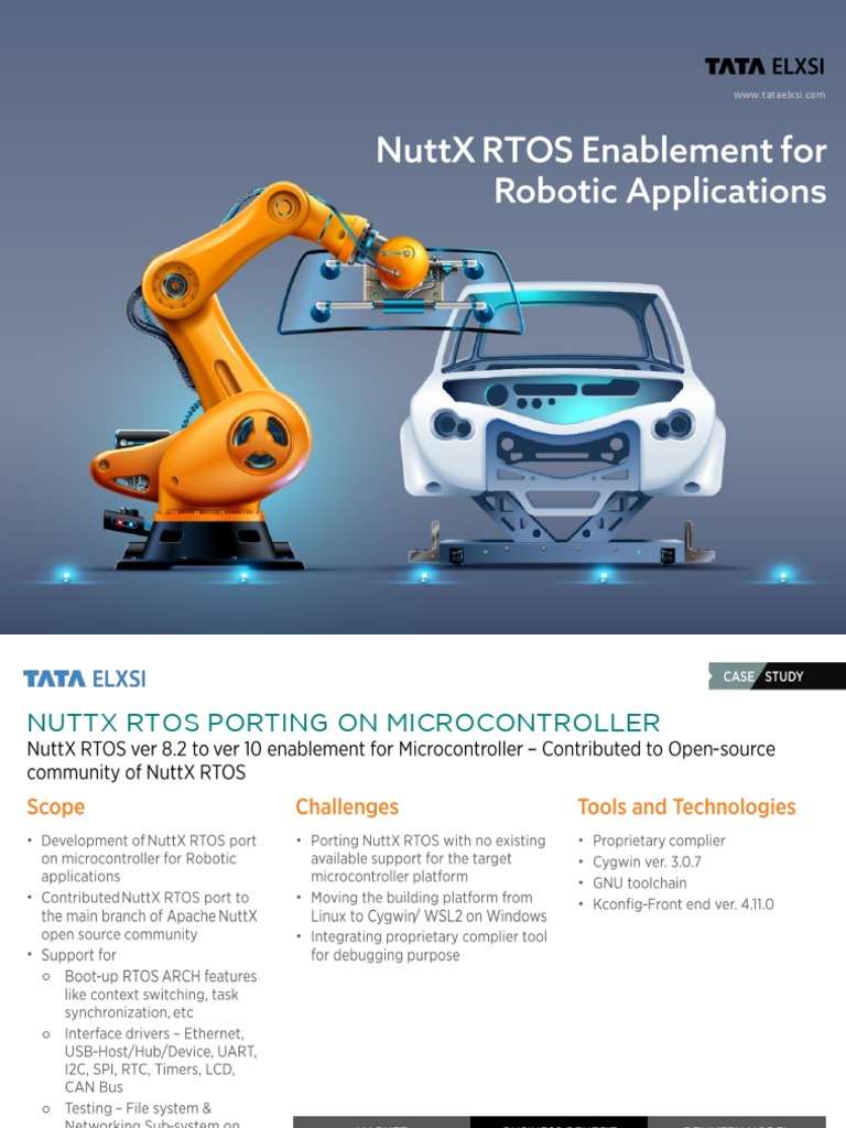 Nuttx Rtos Porting On Microcontroller | PDF