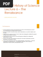 Light Lecture 2023 6 The Renaissance