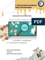 Trabajo Documental Calsificación de La Auditoria