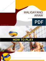 How To Play The Sport Volleyball