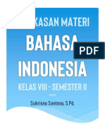 Ringkasan Materi Bahasa Indonesia 8 SMT 2
