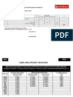 Tabel Kpi Proyek PT - Sun Power Ceramics Periode Februari 2023