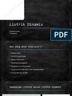 Listrik Dinamis PPT