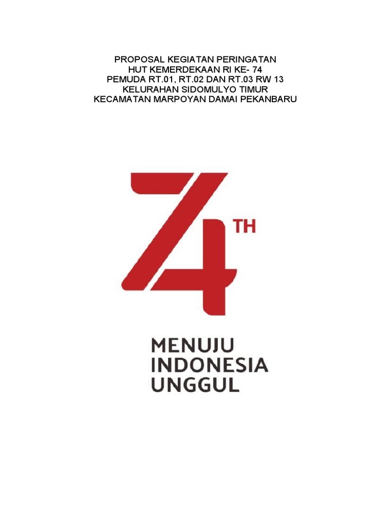 Proposal 17 Agustus PDF