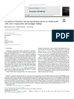 An Analysis of Monetary and Macroprudential Policies in A DSG 2022 Economic