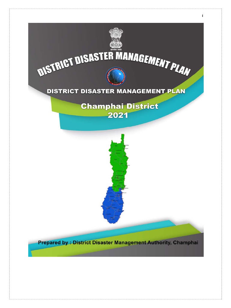 Champhai District Disaster Plan 2021 | PDF | Emergency Management | Tropics
