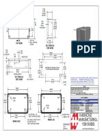 1591XXBS: Max Size Pcb. Fits in Box or in Lid Not Supplied With Enclosure