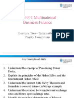 BX3031 - L2 - International Parity Conditions - Tagged