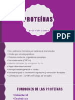 Semana 4 Proteínas