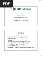 Lecture Fields and Currents