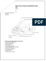 Letak Sensor EFI Pada Toyota Avanza Dan Daihatsu Xenia Tak Sensor Pada Avanza - Xenia Tak Sensor Dan Injektor Mesin Avanza - Xenia - PDF