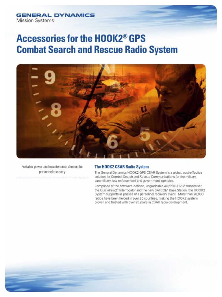 Radios Hook2 Combat Search and Rescue Accessories Brochure | PDF ...
