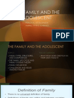 The Family and The Adolescent