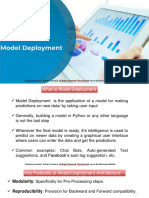 Model Deployment GL