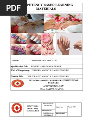 Module Performing Manicure and Pedicure