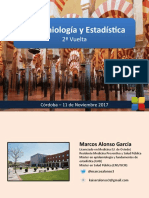 Estadística y Epidemiología Córdoba 2V '18
