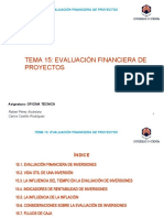 Tema15. Evaluación Financiera